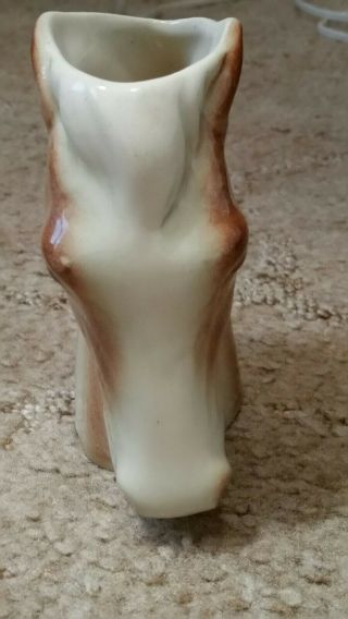 Royal Copley horse head vase Palomino 3