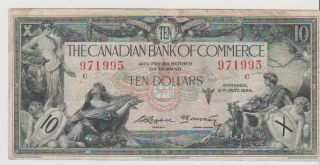 1935 Bank Of Commerce $10