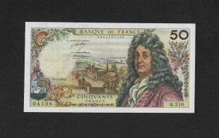 Aunc 2 Pinholes 50 Francs 1973 France
