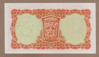 IRELAND - REPUBLIC: 10 Shillings Banknote,  (AU),  P - 56d,  28.  05.  1957, 2
