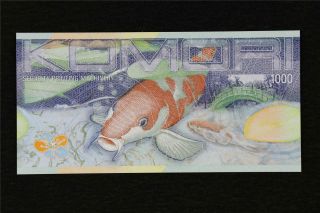 Test Note Komori Of Janpan,  Fish And Bee,  Latest Second Edition Unc