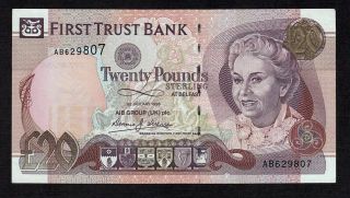 Northern Ireland,  20 Pounds 1998,  P - 137a,  Xf -