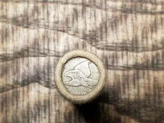 1858 Flying Eagle &1889 Indian Head/ Old Small Cent Roll/unsearched / Ag - Unc 677