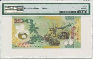 Bank of Papua Guinea Papua Guinea 100 Kina 2018 PMG 66EPQ Polymer 2
