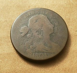 1801 Draped Bust Large Cent S - 221