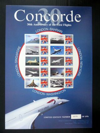 Gb Smilers Concorde London To Bahrain Buckingham Limited Edition Bs639