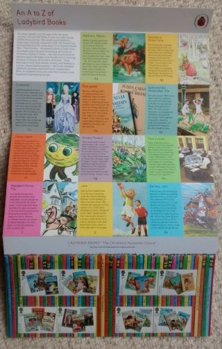 GB 2017 Ladybird Books Presentation Pack Stamps 546 2