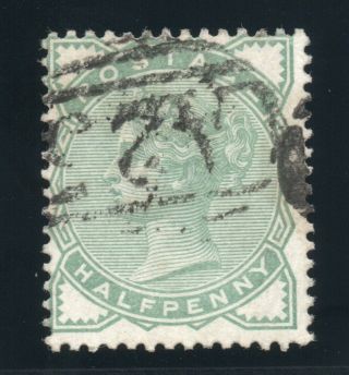 QV Sg 165 / Sg Z90 abroad - - 1/2d green with A25 cancel of Malta. 3