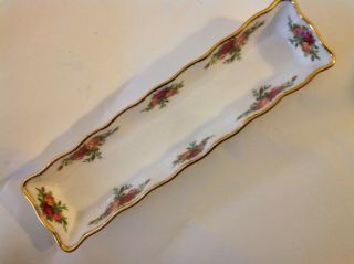Royal Albert Ltd Old Country Roses Tea Biscuit Tray Condiment