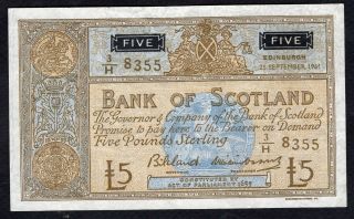 5 Pounds From Scotland 1961