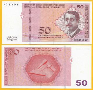 Bosnia - Herzegovina 50 Maraka P - 85 2017 Unc Banknote