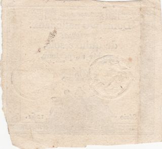 15 SOLS FINE BANKNOTE FROM FRENCH REVOLUTION 1793 PICK - A69 2
