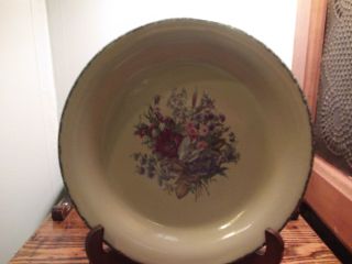 Home And Garden Party Floral Dinner Plate Usa