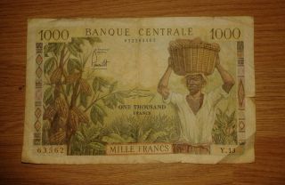 Cameroon 1000 Francs 1962 - F