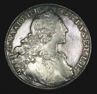 1770 - A German States Bavaria Thaler Km 519.  2,  Engraved