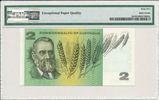 Reserve Bank Commonwealth of Australia $2 ND (1968) PMG 65EPQ 2