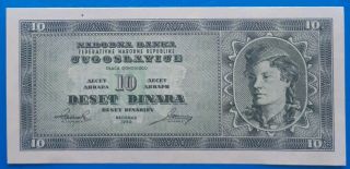Yugoslavia; 10 Dinara 1950,  Serie Informbiro,  Unissued,  Unc,  R