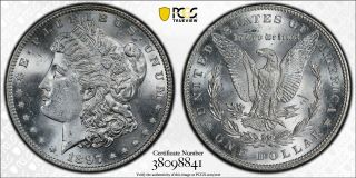 1897 P Morgan Dollar Pcgs Ms63 - Has Not Been To Cac