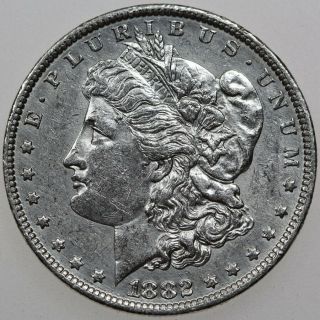 1882 O/s $1 Morgan Silver Dollar O Over S