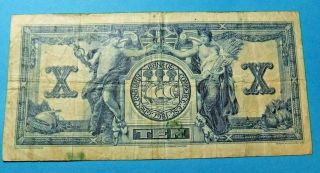 1935 The Bank of Commerce 10 DOLLAR Note - VF 2