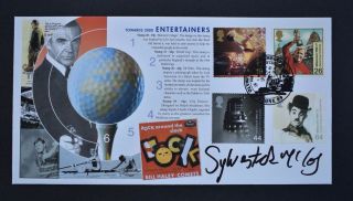 Limited Edition Scott Fdc,  1999 Entertainers Tale,  Signed By Sylvester Mccoy.