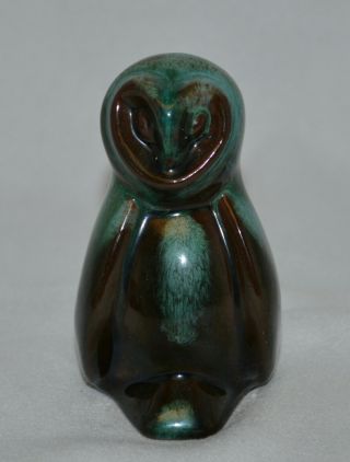 Vintage Blue Mountain Pottery Snow Owl - Sticker - 3 " High -