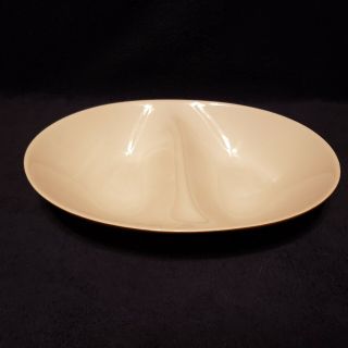 Mikasa Cera Stone Divided Serving Dish In Butterscotch