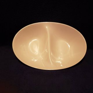 Mikasa Cera Stone Divided Serving Dish In Butterscotch 2