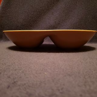 Mikasa Cera Stone Divided Serving Dish In Butterscotch 3
