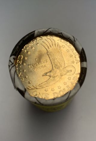 2007 - P Sacagawea Dollars U.  S.  Wrapped Roll Of 25 Uncirculated