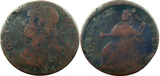 1787 Connecticut Copper,  Miller 37.  14 - Cc.  2,  Rarity - 6 Variety,  Vg,