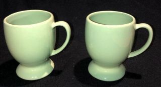 Southern Living Coffee Mugs Sage Pedestal Set Of 2 Gail Pittman Hospitality