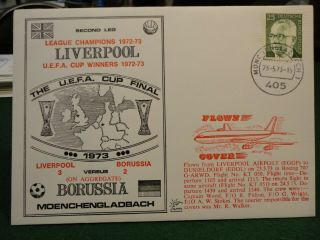 Dawn Football Cover 1972 - 3 Liverpool V Borussia U E F A Cup Final