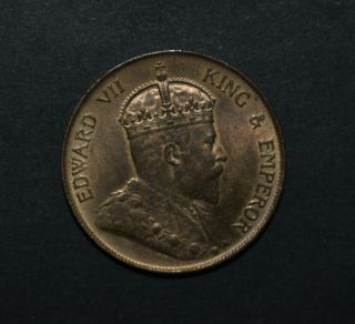 1904 Hong Kong 1 Cent Bronze