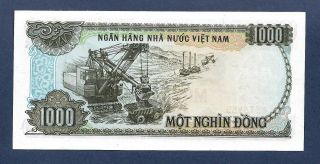 [AN] Vietnam 1000 Dong 1987 P102 UNC 2