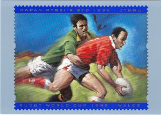 1999 Rugby World Cup Phq Card No D15
