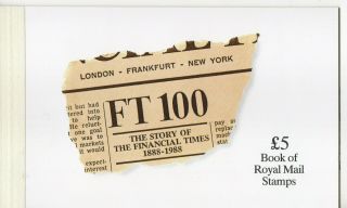 1988 The Story Of Financial Times Dx 9 Prestige Booklet