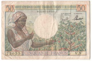 French Equatorial Africa 50 Francs 1957 P - 31