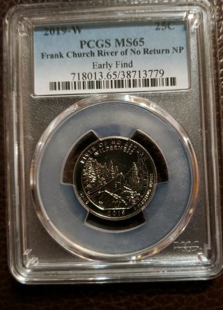 Pcgs Ms65 2019 W River Of Early Find