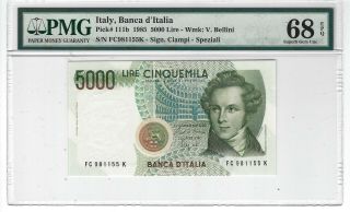 P - 111b 1985 5000 Lire,  Italy Banca D 