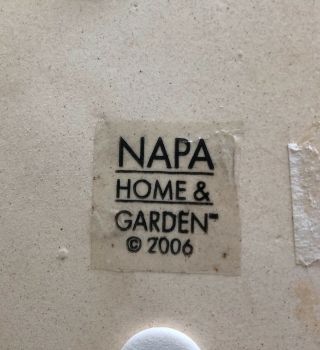 Napa Home and Garden,  Stoneware Leaf Shaped Accent Plate 2