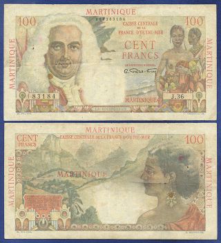 Martinique 100 Francs 1947 -