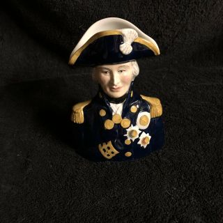 Portrait Jug Admiral Lord Nelson Wood & Sons England Mug