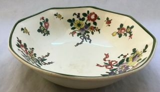 Royal Doulton England Old Leeds Sprays Coupe Cereal Bowl Vintage China 5 7/8 " 6 "
