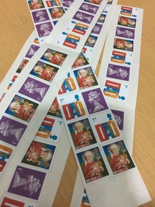 1st Class X 40 | Royal Mail Gb Stamps (peelable) - ;z Unfrankedv Xzvccezda1wvxxmc