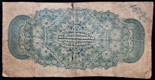 1870 25C Dominion of Canada Twenty Five Cents Note Dickinson | Harington 2