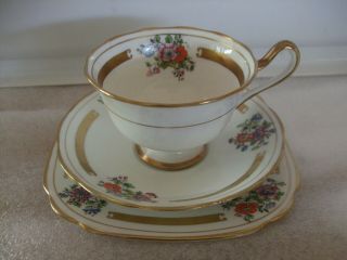Royal Albert Crown China Cup,  Saucer And Plate