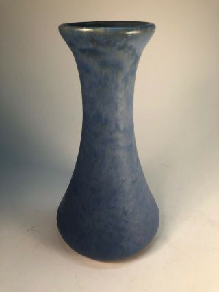 Blue Mccoy Arts And Crafts Old Pottery Ceramic Vase