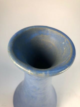 Blue McCoy Arts and Crafts Old Pottery Ceramic Vase 3