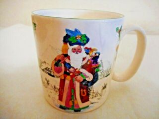 Spode Mug - Santas Around The World,  German Santa